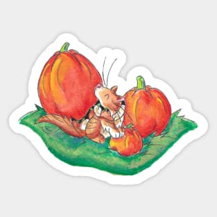 Fall Tiger Sticker